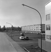 Parkeringsplats i Markbacken, 1960-tal