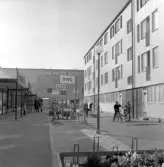 Cykelolycka i Markbacken centrum, 1960-tal