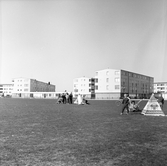 Barn tältar i Markbacken , 1960-tal