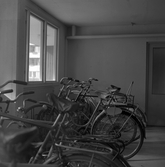Cykelförråd i Markbacken, 1960-tal