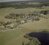 Flygfoto över Sjövik.