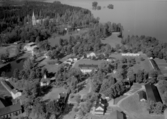 Flygfoto över Stjärnsunds herrgård 1967.