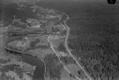 Flygfoto över Sälen, år 1947-1949.