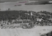 Flygfoto över Stjärnsund, år 1950.