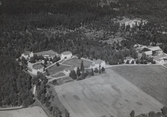 Flygfoto över Säter år 1950.