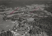 Flygfoto över Saxdalen, år 1950.