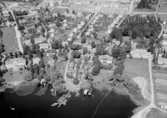 Flygfoto över Smedjebacken år 1953.