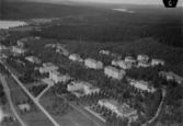 Flygfoto över Säters sjukhus år 1933.