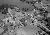 Flygfoto över Söderbärke år 1953.