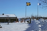 Vid fritidsanläggningen i Ånnaboda, februari 1979