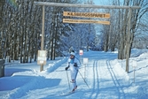 Starten för kilsbergsspåret mellan Ånnaboda-Digerberget, februari 1994