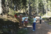 Orienterande barn på Bergslagsleden, 1980-tal