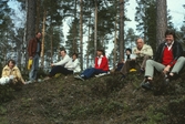 Kafferast i skogen i Ånnaboda, våren 1982