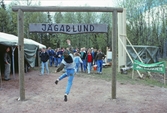 Entrén till Vildmarksmässan i Ånnaboda, maj 1991