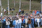Publik på Vildmarksmässan i Ånnaboda, maj 1991