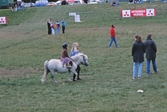 Ponnyridning på vildmarksmässan i Ånnaboda, maj 1991