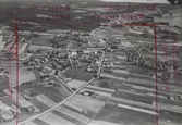 Flygfoto över Tasbäck, år 1947-1949.