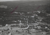 Flygfoto över Tuna Hästberg år 1950.