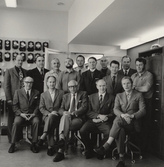 Personal på elverkets distributionsavdelning, 1970-tal
