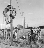 Räddningsövning med övningsdocka, 1970-tal