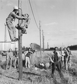 Räddningsövning med övningsdocka, 1970-tal