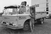 Chaufför vid varmvattencentralen, 1970-tal