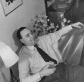 Porträtt av Tor Bourdrie, 1950-tal