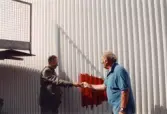 Invigning av oljetanken på Åbyverken, 1999-06-02