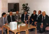 Kontraktskrivning på Örebro Energi, 1986