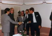 Kontraktskrivning på Örebro Energi, 1986