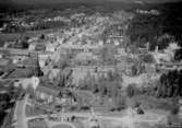 Flygfoto över Älvdalen 1962.