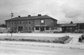 Grängesberg. Järnvägsstationen, Grängesberg.