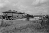 Grängesberg. Järnvägsstationen, Grängesberg.