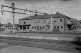 Grängesberg. Grängesberg, järnvägsstationen.