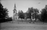 Hamra kyrka.  God Jul och Gott Nytt År. Hamra ligger geografiskt inom landskapet Dalarna och är en del av Orsa finnmark men tillhör Gävleborgs län.