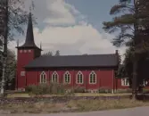 Grängesbergs gamla kyrka. Läs mer om Grängesbergs gamla kyrka i boken: Dalarnas kyrkor i ord och bild.