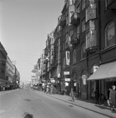 Storgatan mot norr, mars 1973