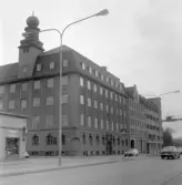 Trafik på Östra Bangatan, 1970-tal