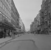 Skylt till Westlings bokvaruhus på Storgatan, 1970-tal