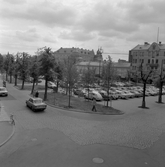 Parkering på Järntorget, 1970-tal