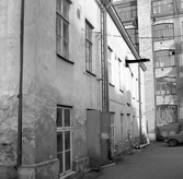 Gårdsinteriör på Fredsgatan 4, 1975