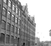 Husfasad på Fredsgatan, 1970-tal