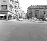 Klostergatan mot norr från Järntorget, 1970-tal