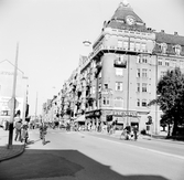 Centralpalatset och Storgatan mot norr, 1970-tal
