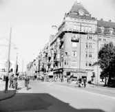 Centralpalatset och Storgatan mot norr, 1970-tal