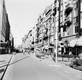 Storgatan mot norr från Olaigatan, 1970-tal