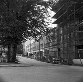 Trafikskyltar vid Slottsgatan 9, 11, 13, 1970-tal