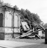 Rivning på Fredsgatan 18, 1970-tal