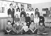 Axbergshammars skola,skolklass 3 - 4, 1967-1968