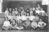 Klass 3-4 på  Axbergshammars skola, 1970-1971